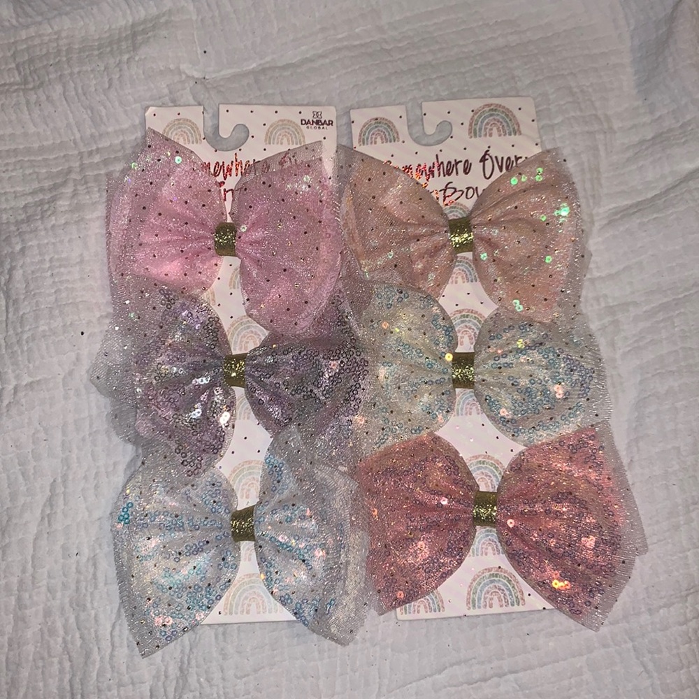 Girly Clip-On Bows